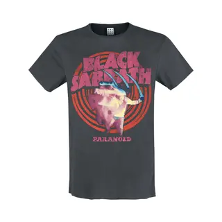 Black Sabbath Amplified Collection - Paranoid T-Shirt Charcoal
