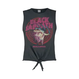 Black Sabbath Amplified Collection - Paranoid Top Charcoal