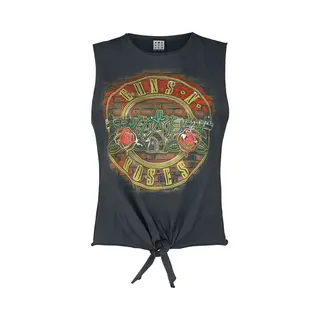 Guns N' Roses Amplified Collection - Neon Bullet Top Charcoal
