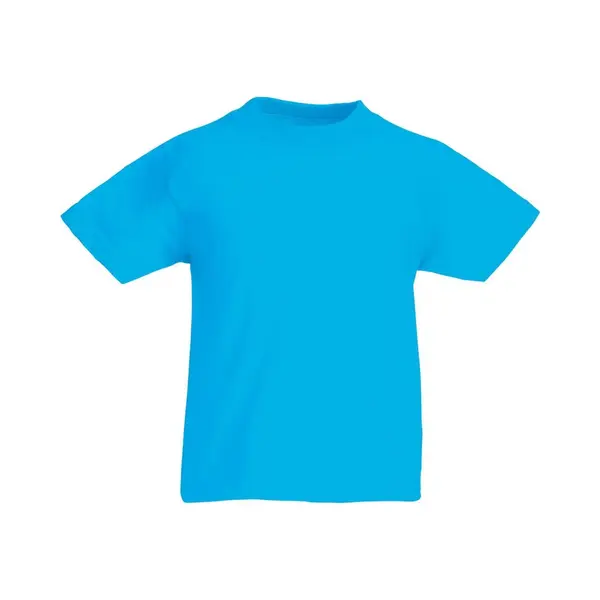 Fruit Of The Loom Originele T-shirt Met Korte Mouwen Voor Kinderen / Tieners (Azure Blauw) thumbnail