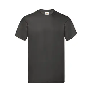 Screen Stars Fruit Of The Loom Herren-T-Shirt, Einfarbig, 100% Baumwolle, Graphit, Large