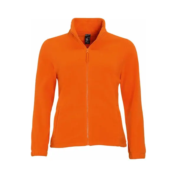 Sol's Sols Damen North Fleece-Jacke Mit Durchgehendem Reißverschluss (Xlarge) (Orange) thumbnail