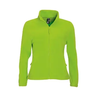 Sol's Sols Damen North Fleece-Jacke Mit Durchgehendem Reißverschluss (Xl) (Limette)