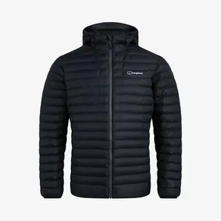 Berghaus Men's Vaskye Synthetic Insulated Jacket | Extra Warm | Durable Coat | Puffer Jacket | Lightweight Design Insulated Jacket, Black/Black, S