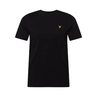Lyle & Scott Shirt 'Plain' Geel / Zwart