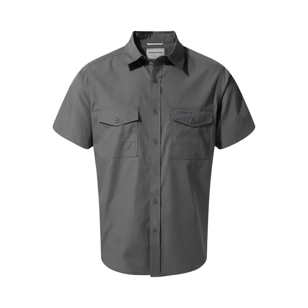 Craghoppers Mens Kiwi Short Sleeve Hiking Shirt, Ombre Blue, L Eu thumbnail