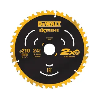 DeWALT DT20432-Qz cirkelzaagblad 21 cm
