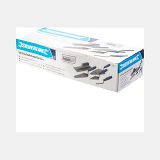 Silverline Complete Troffel Set - Soft-grip Handvaten - 5-delig