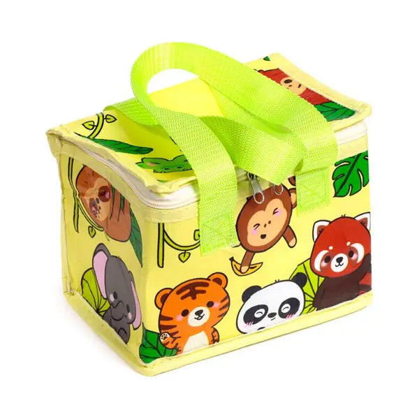 puckator Koeltas Lunchtas - Wild Animals Adoramals - Rpet Duurzaam - 21x13x15, 5cm thumbnail