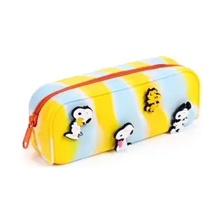 puckator Snoopy & Woodstock Siliconen Pennenetui – Peanuts – 19 X 7 Cm