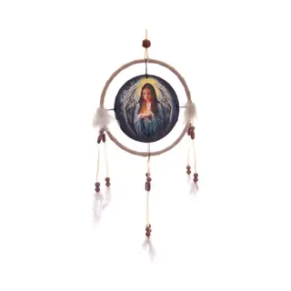 Puckator Lisa Parker Dreamcatcher Angel Dream Catcher, Mixed, Diameter 16cm