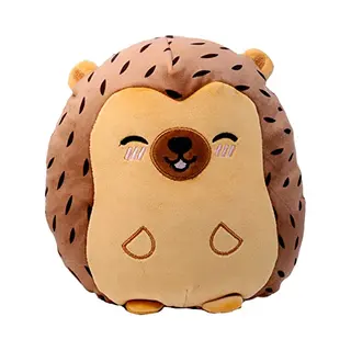 Puckator Squidglys Mitzi The Hedgehog Adoramals Forest Plush Toy - Plushies Cute Animal Baby Newborn Kids Toys Stuff Gifts Gift For Girlfriend Cuddly