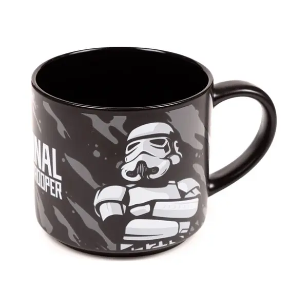Stormtrooper Imperial Soldier Porzellantasse, Kopje, Wit, Zwart thumbnail