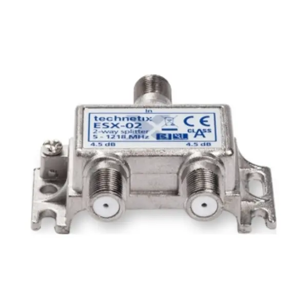 Technetix Satelliet Splitter Coax / 5-1218 MHz - 2 Uitgangen thumbnail