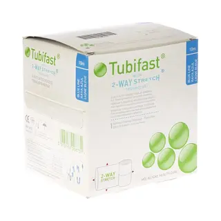 Mölnlycke Health Care Tubifast Blauw Buisverband 7, 5 Cm X 10 M | 1 Stuk