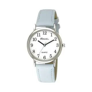 Ravel - Women's Pastel Coloured Everyday Watch (27mm Case) - Analogue Quartz - R0137.06.2 - Sky Blue/Silver Tone