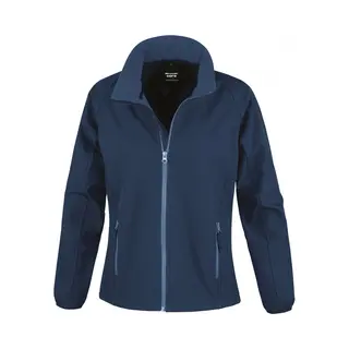 Regatta, Damen, Outdoorjacken, Softshell Femme Printable (L), Blau, L