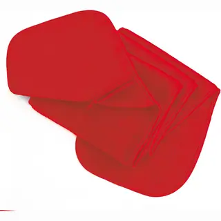 Result R100A Active Fleece Scarf With Zip Pocket, Red, One Size
