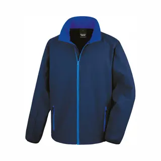 Result R231m Bedruckbare Softshell-Jacke Xxl Marineblau/Königsblau