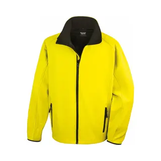 Regatta, Herren, Outdoorjacken, Jacke Softshell Printable (M), Mehrfarbig, Gelb, M