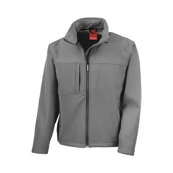Result Herren Classic Soft Shell Jkt Jacke, Grau (Wg Grey), Xxxxl thumbnail