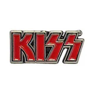 Rock Off officially licensed products Kiss Mini Pin Badge, Logo Mini One Size
