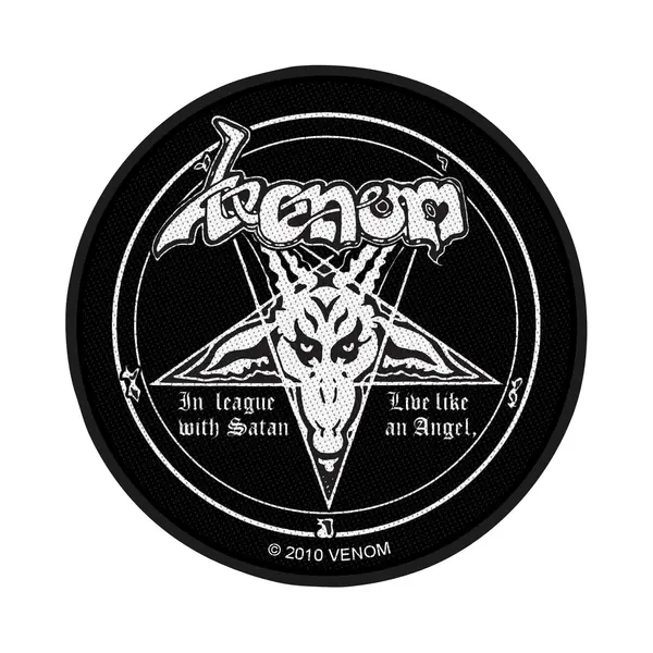 Razamataz Venom In League With Satan Patch / Aufnäher thumbnail