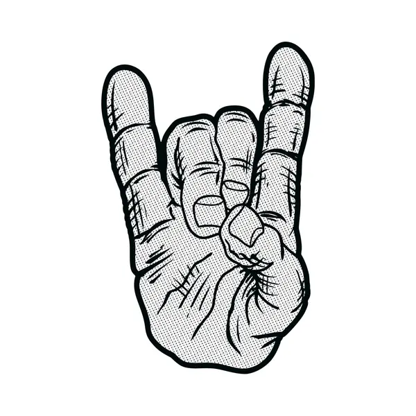 Razamataz Generic Devil Horns Patch thumbnail