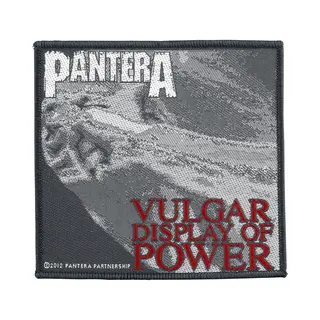 Pantera Vulgar Display Of Power Patch Multicolour