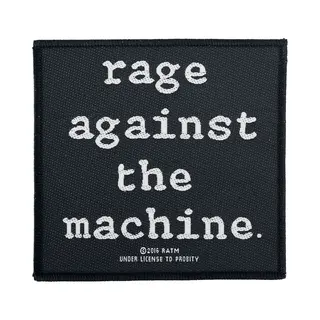 Rage Against The Machine Rage Against The Machine Unisex Black Patch