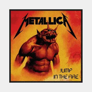Metallica Jump In The Fire Patch/ Aufnäher