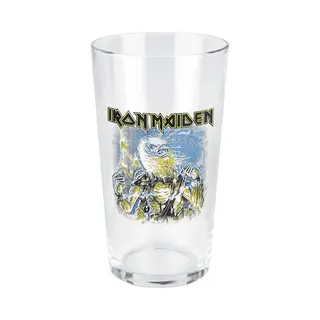Iron Maiden Live After Death Bierglas Klar
