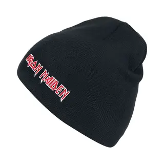 Iron Maiden Cappello (Unisex-) Logo (Nero)