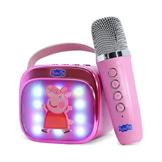 Peppa Pig Toys Peppa Pig PopSing Light Up Wireless Karaoke Speaker With Microphone