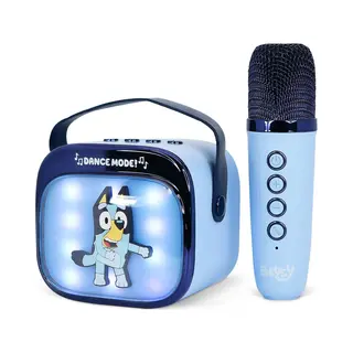 Bluey Toys Bluey PopSing Light Up Wireless Karaoke Speaker With Microphone