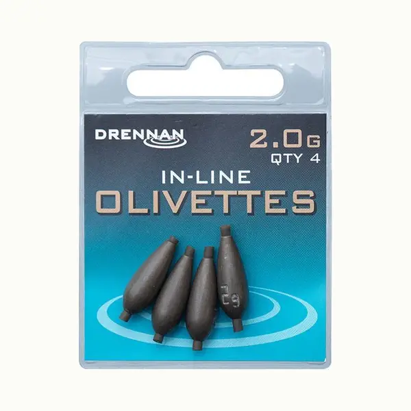 Odd24 Drennan In-Line Olivette - Lood - 2.0g - Brons thumbnail