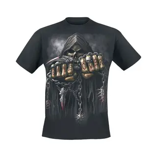 Spiral Game Over T-Shirt Black