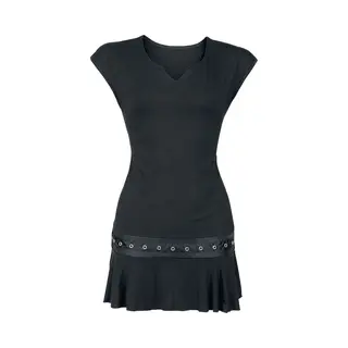 Spiral Gothic Rock T-Shirt Black