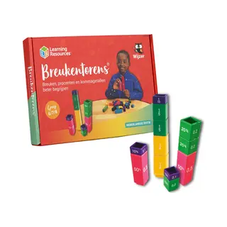 Wijzer over de Basisschool Breukentorens - Breuken Leren Visueel Maken - Geschikt Voor Groep 6, 7 En 8 - Ideaal Voor Beelddenkers - Van De Onderwijsexperts Van Wijzer Over De