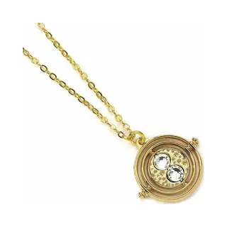 Harry Potter Zeitumkehrer Unisex Halskette Goldfarben Zinklegierung Fan-Merch, Filme, Geschenke