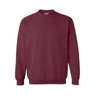 Gildan Women's Heavy Blend Crewneck Sweatshirt In Maroon | Size, Medium