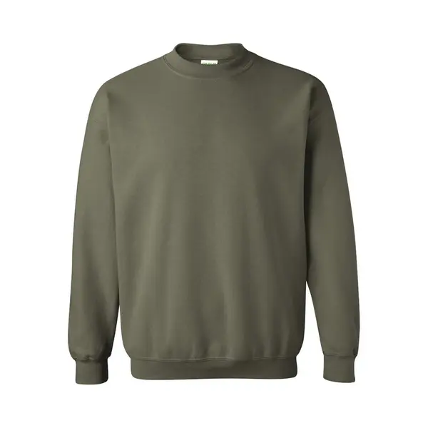 Gildan Herren 50/50 Adult Crewneck Sweat Sweatshirt, Grün (Military Green), L thumbnail