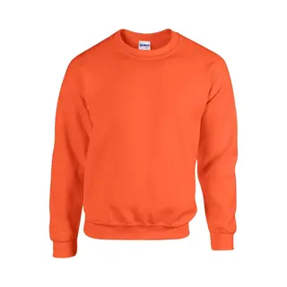 Gildan Women's Heavy Blend Crewneck Sweatshirt In Orange | Size, Small