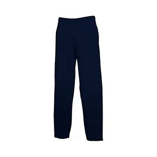 Fruit Of The Loom Herren-Jogginghose Ohne Bündchen Gr. 36-41, Dunkles Marineblau