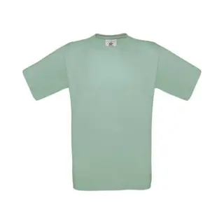 B&C Exact 150 Heren T-Shirt - Used Wasabi - Small - Korte Mouwen