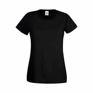 Fruit Of The Loom T-Shirt, Farbe, schwarz, Größe, 2XL