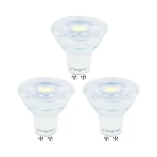 3 Pack - Integral GU10 Led Spot - 4.7W - 4000K Neutraal Wit - Non Dimmable