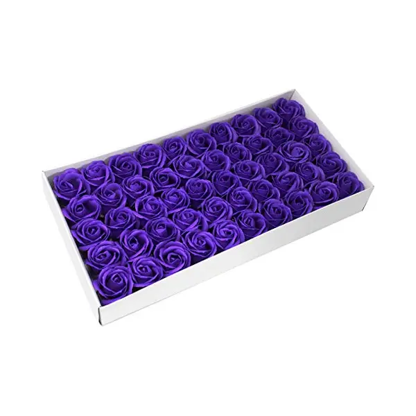 Ancient Wisdom 50 X Bastel-Seifenblumen - Med Rose - Violett thumbnail
