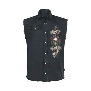 Spiral Unspoken Vest Black