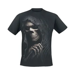 Spiral Grim Reaper T-Shirt Black